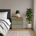 thumbnail image 2 of Origins by Alpine Transitional Luca Nightstand, Olive Green, 2 of 7