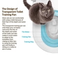 thumbnail image 3 of Fuzzymilky Cat Toilet Training System 2022 - Teach Cat to Use Toilet Cat Toilet Training Kit, 3 of 6