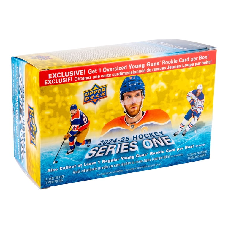 2024-25 Upper Deck Series 1 Hockey Blaster Box - Walmart.com