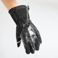 thumbnail image 4 of Guantes calefactores eléctricos de invierno para hombres y mujeres, termostato negro L y pantalla táctil, impermeables para actividades al aire libre/senderismo/pesca/esquí/camping, 4 of 5