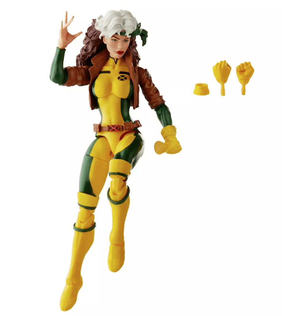 Hasbro The Uncanny X-Men Marvel's Rogue Action Figure with 2 Accessories, Premium Design, 6 in