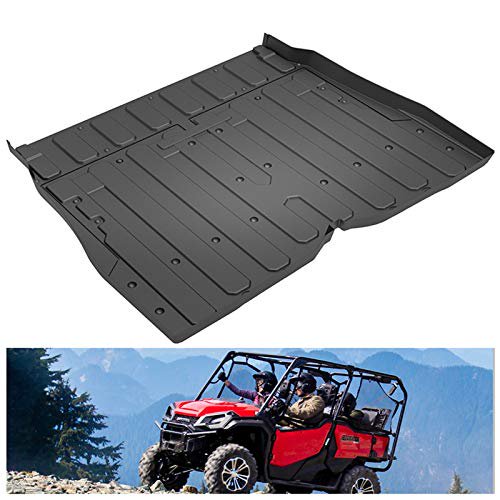 KIWI MASTER Bed Liner Mat Compatible for 2016-2021 Honda Pioneer 1000-5 Accessories All Weather Protector Slush Cargo Trunk Tray Liner Black