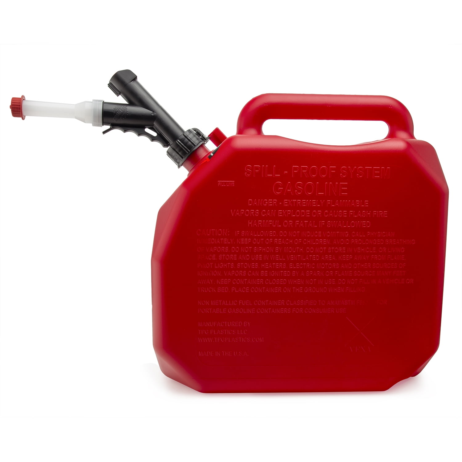 Vp Racing Fuels 3839 Press N Pour 5.5 Gallon Gas Can