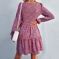 thumbnail image 3 of Vestido De Mujer, Estampado Transparente, Elástico, Lindo, Cintura Media, Vestido Estampado Para Ropa De Fiesta ANGGREK Otros, 3 of 6