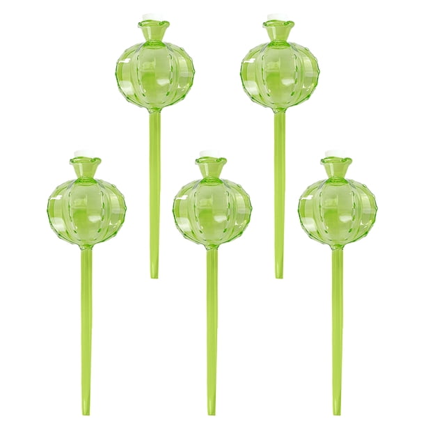 Maceta con diseño de cactus y bulbo de autorriego, dispositivo de riego automático, globos de riego para plantas de interior, riego para vacaciones.
