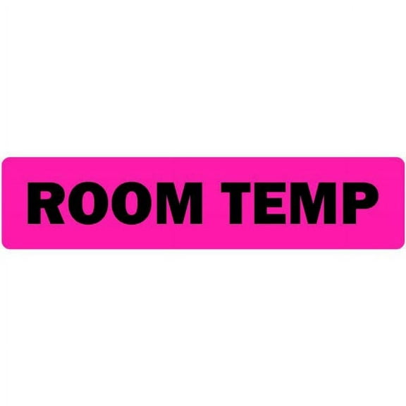 Room Temp Medical Labels