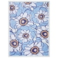 thumbnail image 3 of Arogan Flower Area Rug 6x9 for Bedroom, Living Room, Blue, 3 of 7