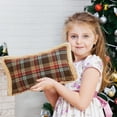 thumbnail image 5 of Hwkond Couch Throw Pillows New Fashion Classic Christmas Style Pillow Cover Christmas Holiday Embroidered Cushion Cover,MulticolorB, 5 of 5