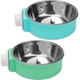 thumbnail image 1 of 2 Pack Pet Cage Bowls, 2 In 1 Removable, 1 of 4