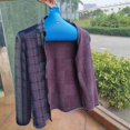 thumbnail image 2 of Pack of 5 Inflatable Non-Slip PVC Clothes Hangers Blue, 2 of 5