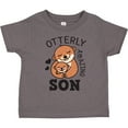 thumbnail image 3 of Inktastic Otterly Amazing Son with Mother and Child Otter Boys Toddler T-Shirt, 3 of 5