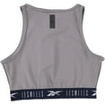thumbnail image 2 of Reebok Womens Vector Tank Top, Grey, Medium, 2 of 2