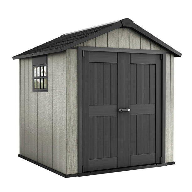 Keter Oakland 757 Duotech Shed, Grey