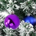 thumbnail image 2 of 1.2 Inch Mini Shatterproof Plastic Christmas Tree Decorative Hanging Balls, 24 Pcs/Pack, 2 of 6