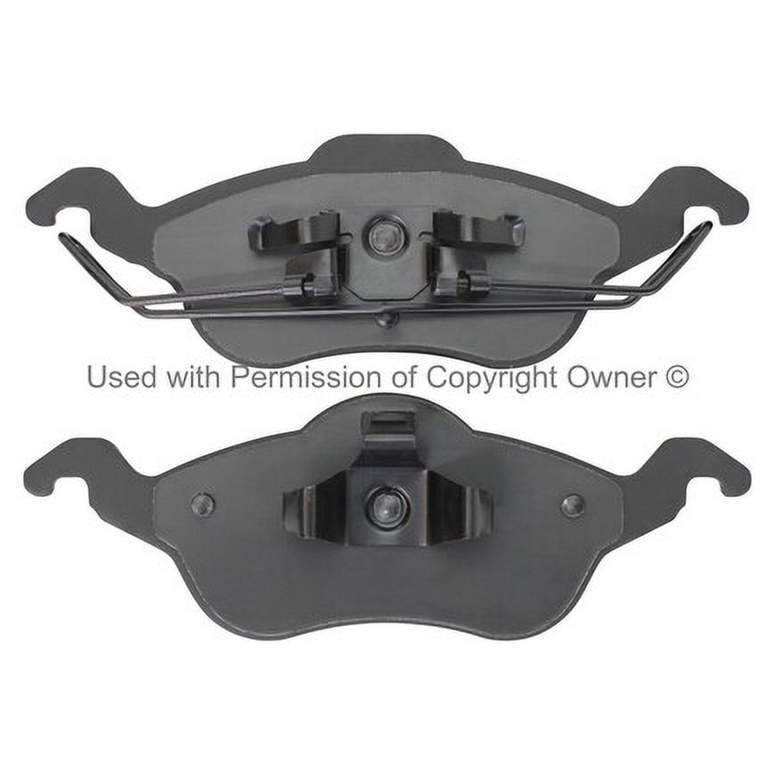 Mpa Electrical 1002-0816M Quality Built Work Force Heavy Duty Brake Pads W/