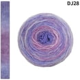 thumbnail image 1 of Granjero Gordo Hilo giratorio de 100 g, hilo acrílico al 58 % para crochet, kit de crochet que cambia de color suavemente, hilo grande, T, 1 of 3
