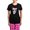 With Pink Pant, variant on CafePress - Anti Valentine Club Coupon Pajamas - Women's Short Sleeve Print T-Shirt and Pants Dark Cotton Pajama Set