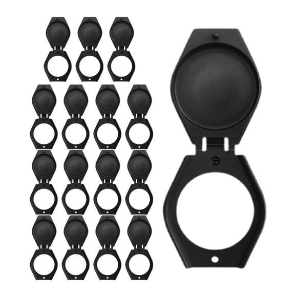 Tineasur 16Pcs Camera Privacy Slider Black Protective Cover for Laptop Tablet and Smartphone Use