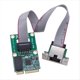 thumbnail image 1 of Tarjeta de Red Mini PCIE Gigabit Tarjeta Ethernet RJ45 de un Solo Puerto Puerto COM Tarjeta LAN Ethernet Fija para Computadora PC, 1 of 5
