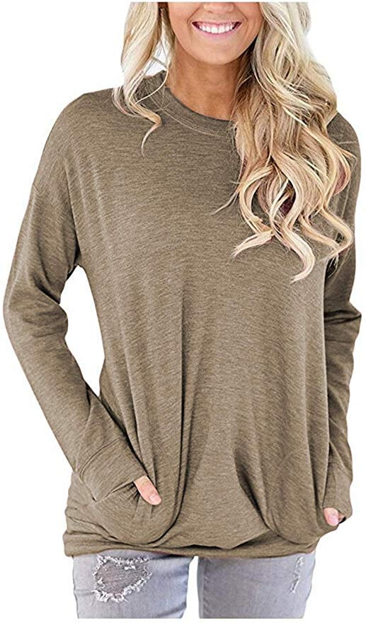 Summer Blouses for Women ♦ Plus Size Colored Shirts Loose Fit Oversized Tops Casual Comfy Leisure Wear