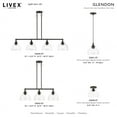 thumbnail image 6 of Livex Lighting - Glendon - 1 Light Semi-Flush Mount-8 Inches Tall and 8.25, 6 of 13