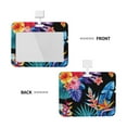 thumbnail image 2 of Zufioo Tropical Palm Leaves Print Work Badge Protective Case, Waterproof Lanyard, Badge Transparent Clip, Suitable for Induction Card Badge Swipe Credit Card, 2 of 7
