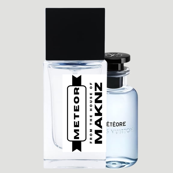 MAKNZ Meteor Eau de Parfum, Inspired by Louis Vuitton's Meteore, Cologne for Men, 1.7 oz / 50ml – Citrus, Fresh Spicy, Aromatic, Sweet, Woody