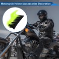 thumbnail image 3 of Accesorios de Casco de Motocicleta Decoración Cabeza de Gallo para Cascos de Motocicleta Bicicleta Esquí Color Fluorescente Sticker de Seda de Alta Temperatura 1 Juego, 3 of 6
