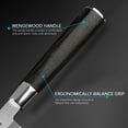 thumbnail image 6 of Japanese Chef Knife - 9.5inch High-Carbon Steel 5CR5 Sushi & Fillet Knife for Fish, Kitchen Fishing Knife with Gift Box, 6 of 9