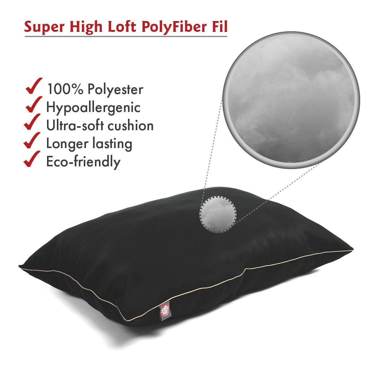 Majestic Pet Super Value Machine Washable Dog Bed, Large photo 5