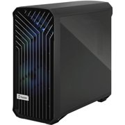 Fractal Design Torrent RGB Black E-ATX Tempered Glass Window High-Airflow Mid Tower Computer Case