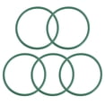 thumbnail image 5 of Uxcell 62mm OD 55.8mm ID 3.1mm Width Seal Fluorine Rubber O-Rings Green 5 Pack, 5 of 5