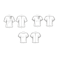 thumbnail image 2 of Butterick Sewing Pattern B6875 - Misses' Tops, Size: F5 (16-18-20-22-24), 2 of 7