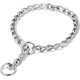 thumbnail image 1 of Collar de perro de metal Collares de cadena para perros Collar de estrangulamiento de acero para perros (4 mm x 60 cm) TUNC Sencillez, 1 of 5
