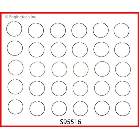 RINGS NIS 3.5L 3498 VQ35D