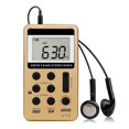 thumbnail image 1 of 10 Pcs V112 FM AM Récepteur Radio Mini 2 Bandes Portable Récepteur Radio à Syntonisation Numérique avec Batterie Rechargeable et Écouteurs, Facile à Utiliser, 1 of 7