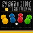 thumbnail image 2 of Franklin Sports 100mm Bocce Ball Set — 8 Wooden Bocce Balls and 1 Pallino — Beach, Backyard Lawn or Outdoor Party Game - Made in Italy, 2 of 2