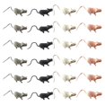thumbnail image 2 of 60 80字符优 标题： \n**80pcs Realistic Spooky Mice Figurines for Home, Indoor/Outdoor Pranks & Garden Decor**\n\n该标题 原 信息 的关键 ： （80pcs）、产 征（Realistic Spooky, 2 of 5