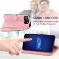 thumbnail image 2 of Étui pour Asus ROG Phone 6, Housse Portefeuille à Fermeture Éclair, Lanière, Bandoulière, Sangle de Cou, Compatible avec Étui Asus ROG Phone 6, 2 of 5