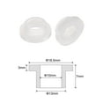 thumbnail image 2 of Uxcell Flanged Sleeve Bearings Plastic Bushings Nylon Bushings, White 10x13x7mm 4Pcs, 2 of 5