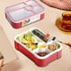 thumbnail image 5 of Lonchera Bento Apta para Microondas | Lonchera Japonesa de Gran Capacidad con Compartimentos y Cubiertos | Sellada Herméticamente para Mantener La Frescura | Contenedor Portátil para Comidas para Est, 5 of 6