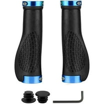 Bike Handlebar Grips, Multi Colors/Design Optional, Ergonomic Design, Aluminum Double Lock-on, Mountain Bike Grips, MTB BMX Downhill Foldable Urban Bicycles Grips, Scooter Grips