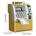 thumbnail image 6 of BAELLERT Kids ATM Piggy Bank Toy with Card Electronic Cash Coin Saving Bank Educational Automatic Password ATM Machine Toddlers Boys Girls Gift, 6 of 8