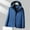 Navy, variant on Royisotas Winter Jackets for Men Pockets Coats Windproof Big and Tall Lightweight with Hood Long Sleeve Mens Rain Jackets Waterproof