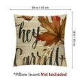 thumbnail image 4 of nygtbtfer  Fall Decor Pillow Covers Gray Pumpkin Farmhouse Throw Pillow Case Happy Harvest Hello Pumpkin Farm Truck Decorative Cushion Cover for Autumn Thanksgiving Home Sofa Decor White, 4 of 7