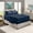 Navy Blue, variant on SHCKE Bed Sheet Set 4/6 Piece Soft Bedding Sheets & Pillowcases Collection Soft Bed Sheets Soft Microfiber Hotel Luxury Bed Sheets 16"- 24" Deep, Microfiber Bed Sheet Set