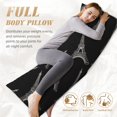 thumbnail image 4 of Body Pillow Cover - Soft Body Pillow Pillowcase, Eiffel Tower Industrial Breathable Long Body Pillow Case Cover with Invisible Zipper 20x60in, 4 of 5