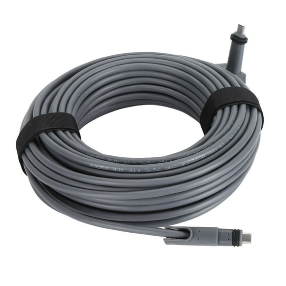 Starlink Rectangular Satellite V2 Replacement Cable, Starlink Internet Kit Satellite Cable Extension, Waterproof Starlink Accessories with End Caps Starlink Extender, 33Ft/75Ft/150