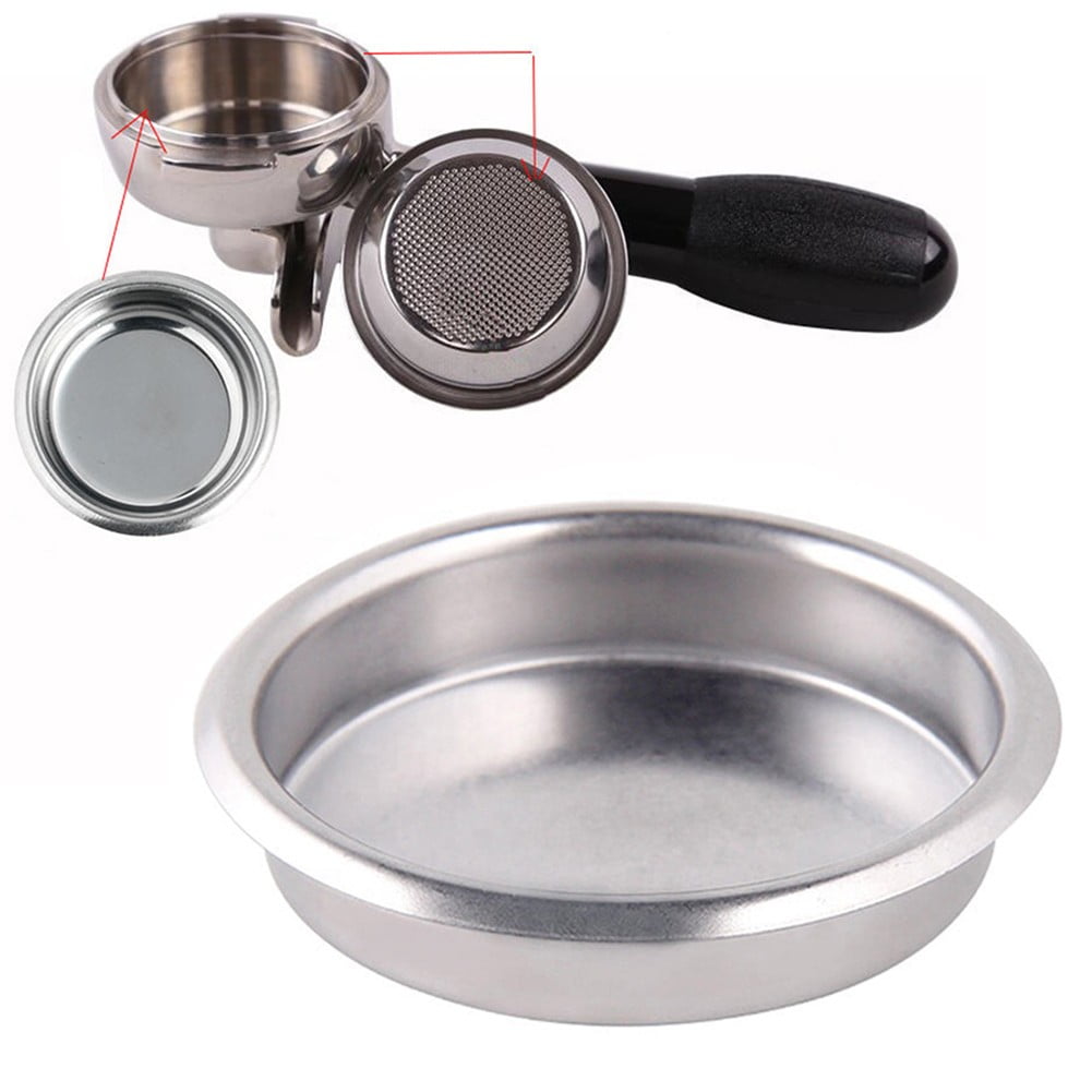 58Mm Filtre À Café Passoire En Métal Cafetière À Expresso En Acier Inoxydable Tampon À Expresso