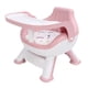 thumbnail image 2 of Silla para Comer para Bebés con Bandeja de Doble Capa Respaldo con Cojín Chirriante Silla de Comedor Multifuncional de Plástico para Niños para que su bebé Coma y Juegue ANGGREK Otros, 2 of 8